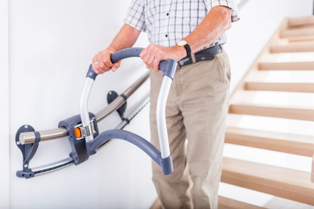 Alternative Treppenlifte ASSISTEP Haltegriff